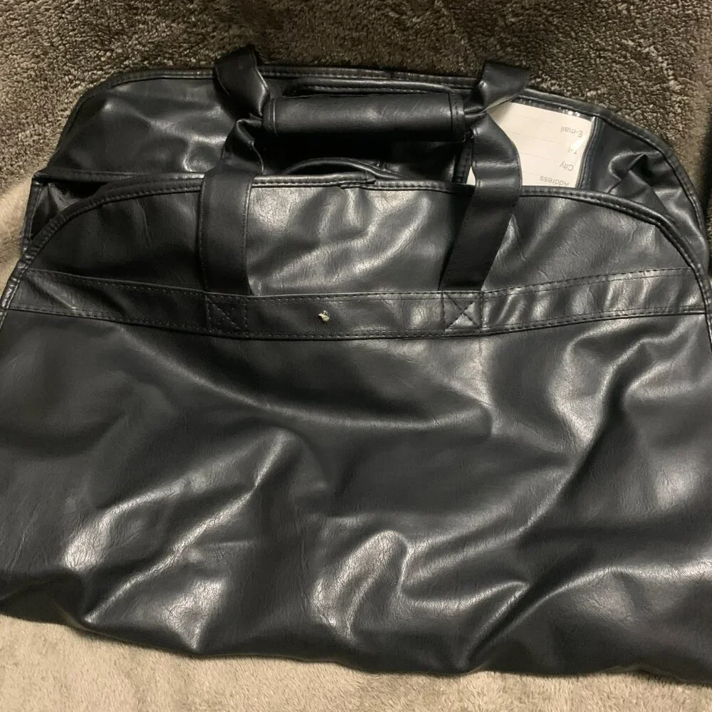 Carry On Valise Travel Garment Suitcase Bag Luggage Golden Pacific Pockets